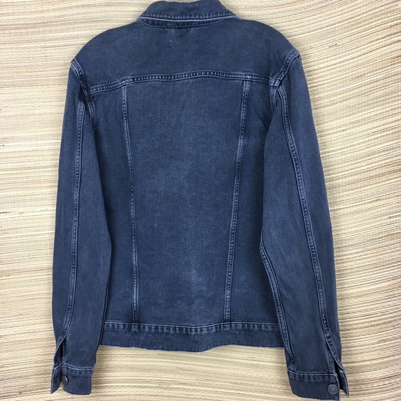 AllSaints Mallaig Denim Jacket Button Up Men’s Jacket Size S - Picture 3 of 11